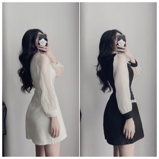 Váy dạ tweed tiểu thư C82 mimee