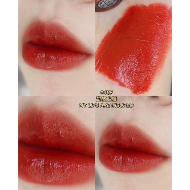 Son Kem MAC love me liquid lipcolour Màu 487 My Lips Are Insured Cam cháy pha đất
