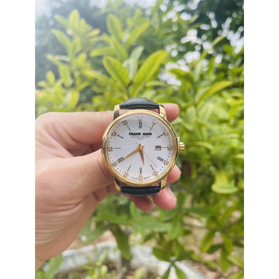 Đồng Hồ Nam Patek Philippe Đồng hồ Nam PTPL01 Dây da cao cấp, Full hộp, Mặt Sapphire chống xước, chống nước thẻ bảo hành