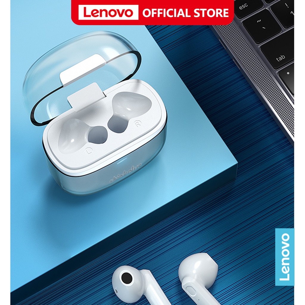 Tai Nghe Bluetooth Lenovo XT96 nhét tai không dây chụp tai có micro Chính Hãng Bass mạnh Low Latency With HD Stereo Sound Audio Headset Earpieces Headphone Microphone Sports TWS With Mic