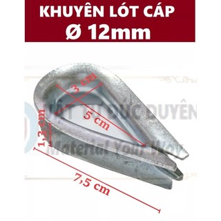 Lót cáp – Khuyên lót cáp – Bẹn lót cáp [ Ø 12mm ]