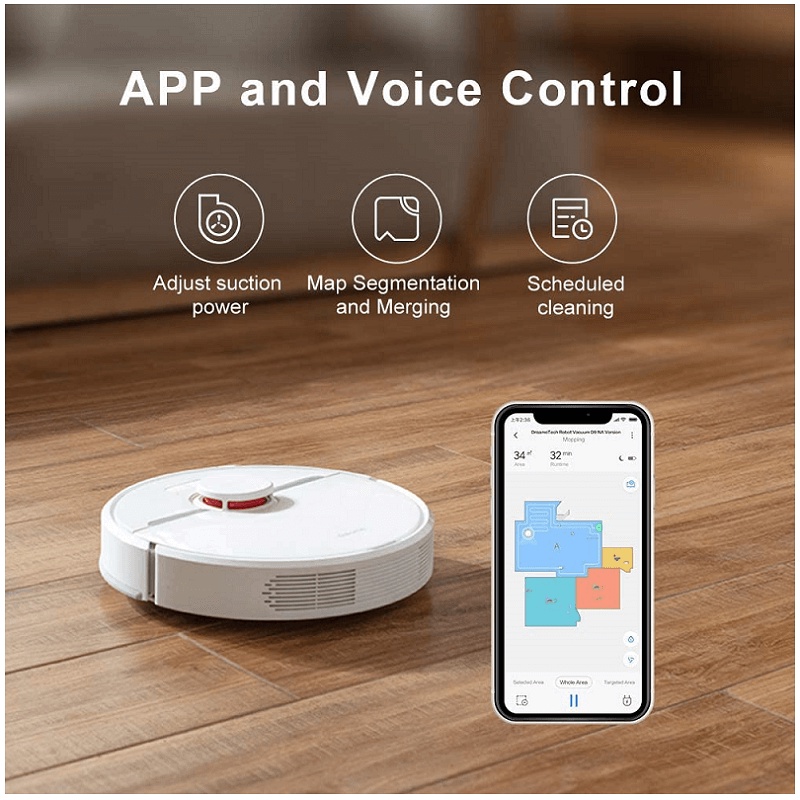 Robot Hút Bụi Lau Nhà Dreame F9 Pro - Bản Quốc Tế - BH 12 Tháng