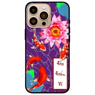 Ốp lưng dành cho iphone 13 pro max - iphone 14 - 14 plus - 14 pro - 14 pro max - iphone khác mẫu cá koi hỏa