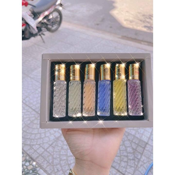 Set nước hoa tháp 6 chai 20ml