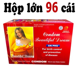 (HỘP LỚN 96 CÁI) Bao cao su BEAUTIFUL DREAM AN PHÚ