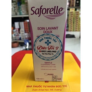 Dung dịch vệ sinh dùng ngoài saforelle