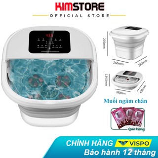 Bồn ngâm chân massage Vispo VP-BN21, làm nóng và giữ nhiệt độ ổn định giúp massage lòng bàn chân, giải độc, khử mùi