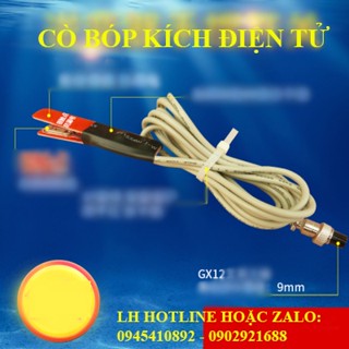 Cò bóp dùng cho bộ kích băm xung ( loại giắc 3 chân) tặng kẹp cần