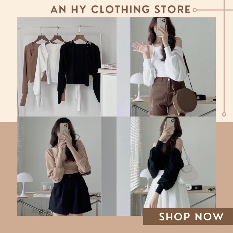 (có bán sỉ,ảnh thật,hoả tốc)🖤SIMO TOP 🍂SET ÁO YẾM KÈM KHOÁC BO TAY