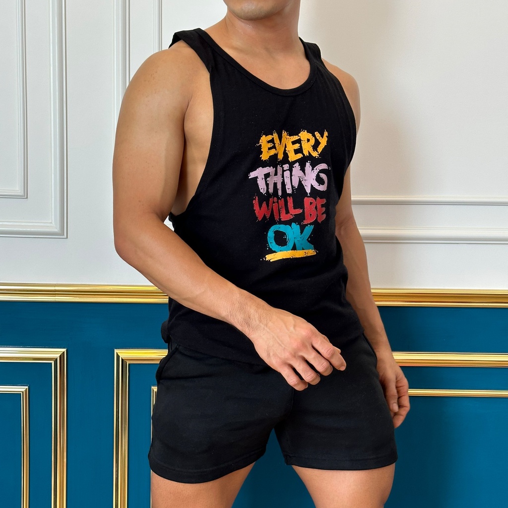 Áo Thun Ba Lỗ Tank Top thể thao nam thoáng khí mát mẻ cá tính -MALBL004- MAL STORE