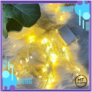 Đèn led dây vàng ko chớp trang trí noel ~8 m