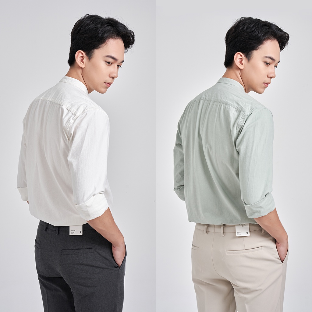 Áo Sơ Mi Nam Local Brand KRIK Form Regular Chất Liệu Cotton Cao Cấp Thoáng Khí Thấm Hút Mồ Hôi Sm0266