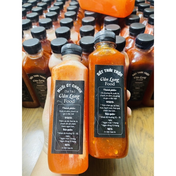 Sốt thái trộn chân gà , tai heo , gân bò.....