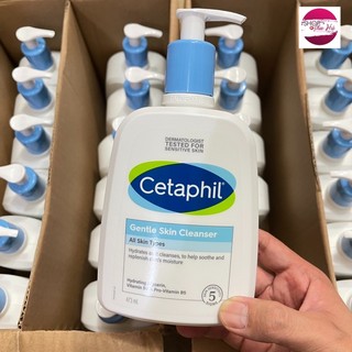 [Chính Hãng] Sữa Rửa Mặt Cetaphil Gentle Skin Cleanser 500ml - srm cetaphil dịu nhẹ dành cho da dầu da mụn ( Mẫu Mới)