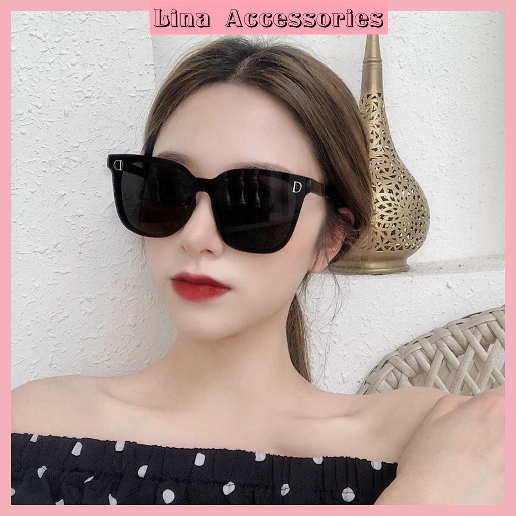 Kính mắt , Kính râm Nam Nữ Mặt Vuông Tròn Chống Tia UV Ánh Sáng Thiết Kế Đơn Giản Mà Đẹp