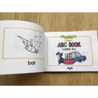 Sách - Little Fox ABC book - in gộp 2 cuốn