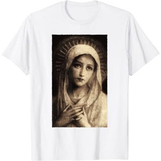 Áo phông Mẹ Maria - Áo thun unisex in hình Đức Mẹ đồng trinh Maria