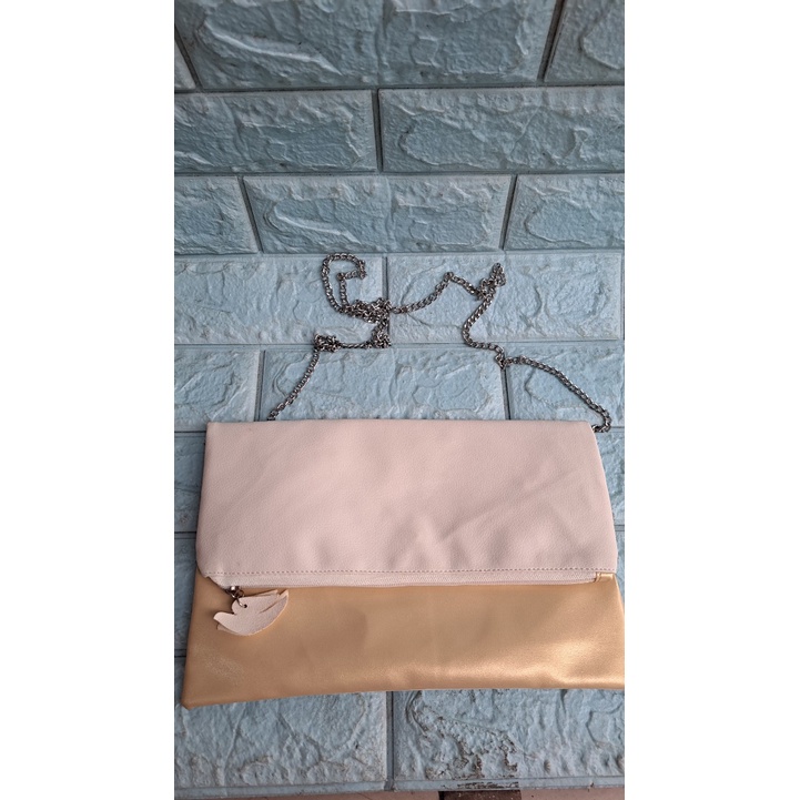 Ví đeo vai cho nữ Dove phối màu