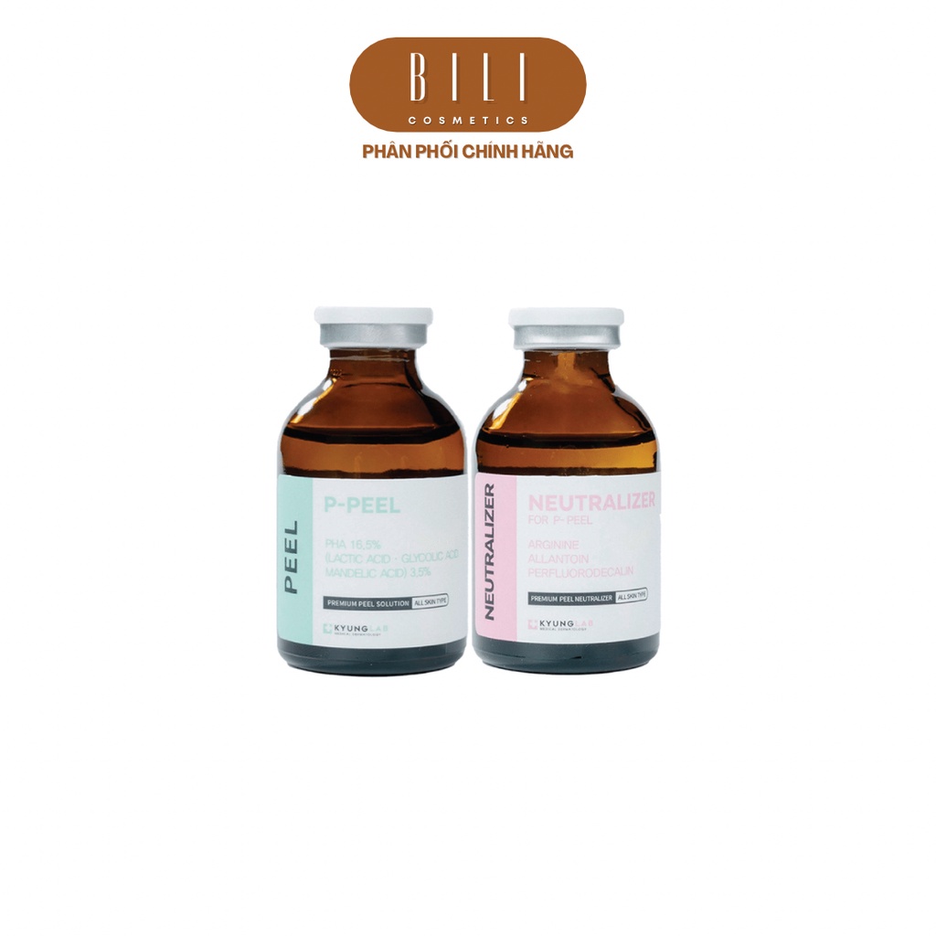 Thay da sinh học KyungLab P-Peel + Neutralizer giúp nuôi dưỡng làn da toàn diện