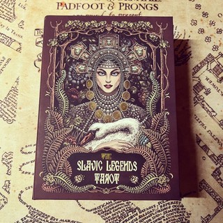 Bài Slavic Legends Tarot Black Edition