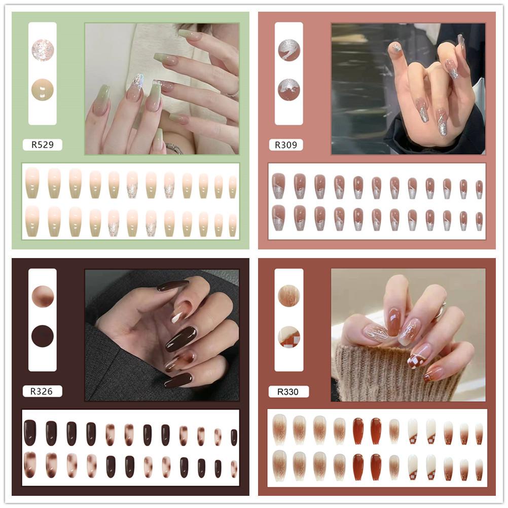 Móng Tay Giả Phong Cách Âu Mỹ Thời Trang
