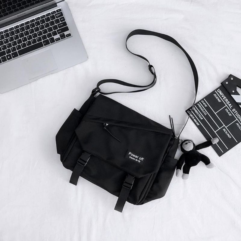 Túi đeo chéo - túi đeo vai vải bố hot dành cho nam và nữ