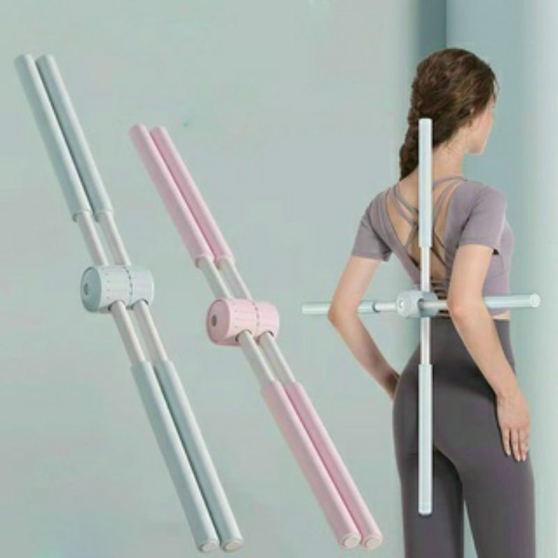 Gậy tập yoga chống gù lưng.