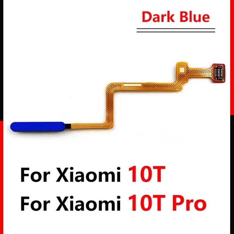 Dây Cáp Máy Quét Vân Tay Cảm Ứng Vân Tay Chất Lượng Cao Cho Xiaomi Mi 10T 10T Pro Mi 10T Lite