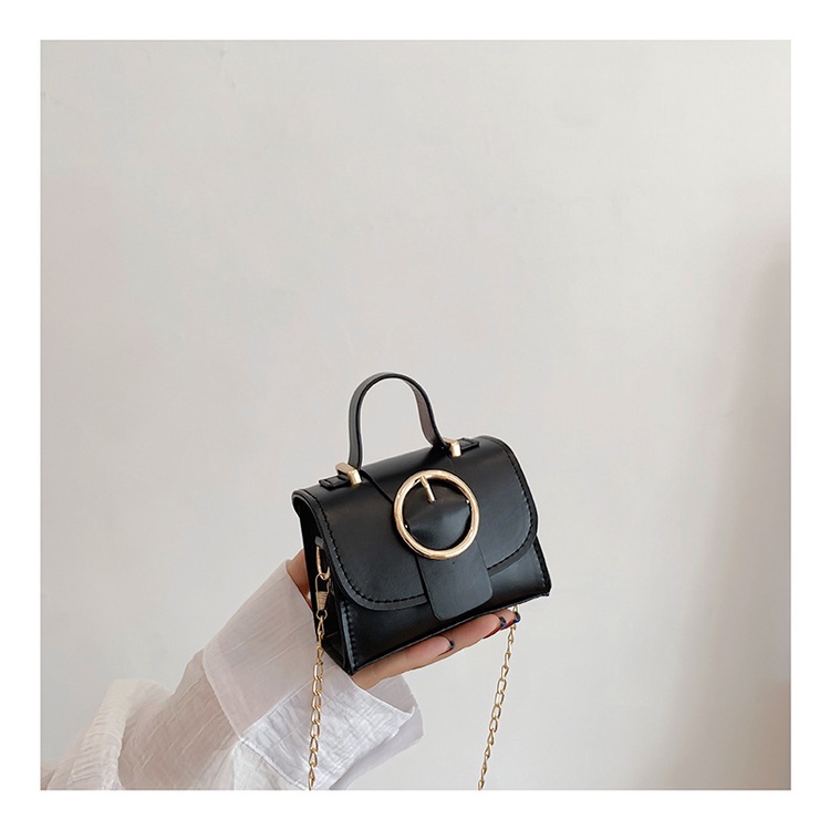 Túi Đeo Chéo Mini Hình Vuông Phong Cách Retro Thời Trang Cho Nữ