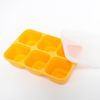 Khay Silicon Trữ Đông Đồ Ăn Dặm Cho Bé Marcus & Marcus - Lola (60ml x 6 Ngăn)