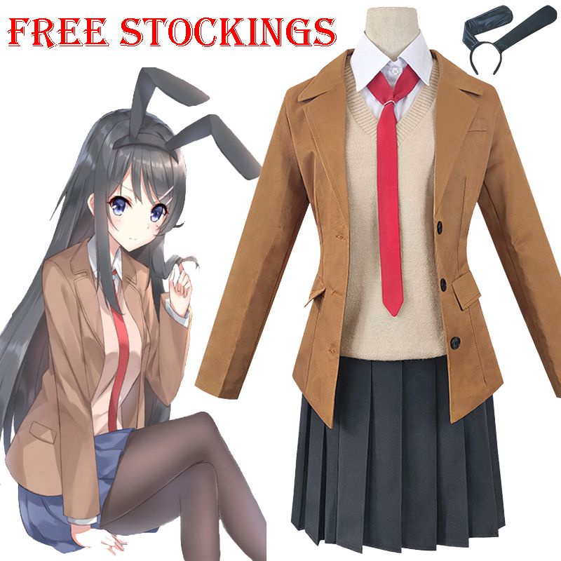 Buta Bộ Đồ Hóa Trang sakurajima Phim Hoạt Hình yarou seishun