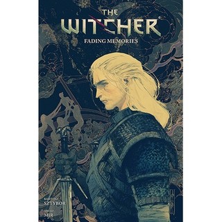 Poster game the witcher phong cách retro