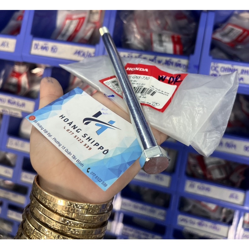 Trục bánh sau , cốt bánh sau wave nhỏ , supper dream