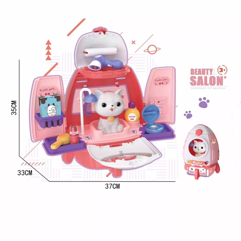 Balo thú cưng cho bé mẫu phi thuyền