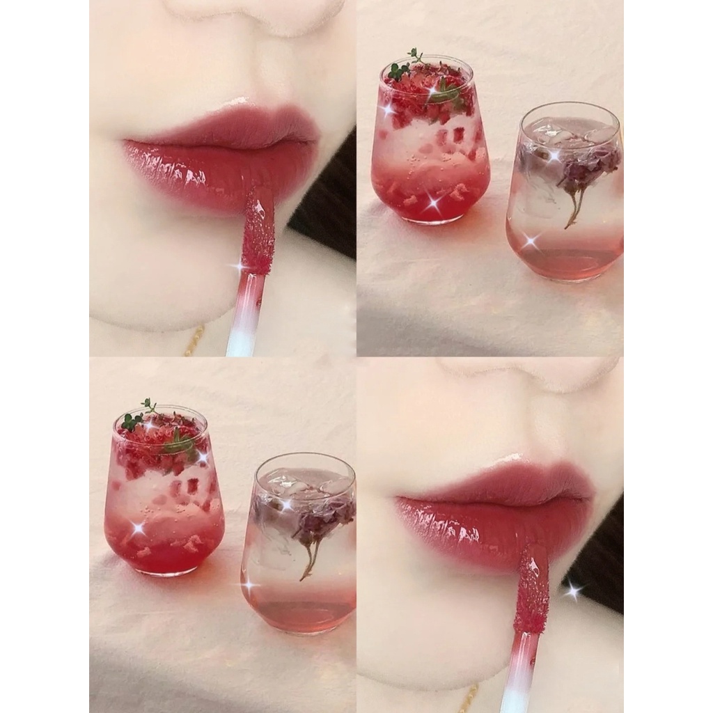 Son Kem Dưỡng Ẩm Lâu Trôi Thiết Kế Hình Bánh Pudding Dễ Thương Cho Nữ