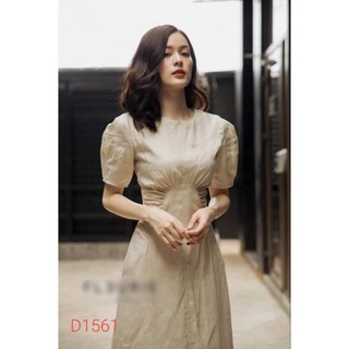 Đàm xòe linen D1561