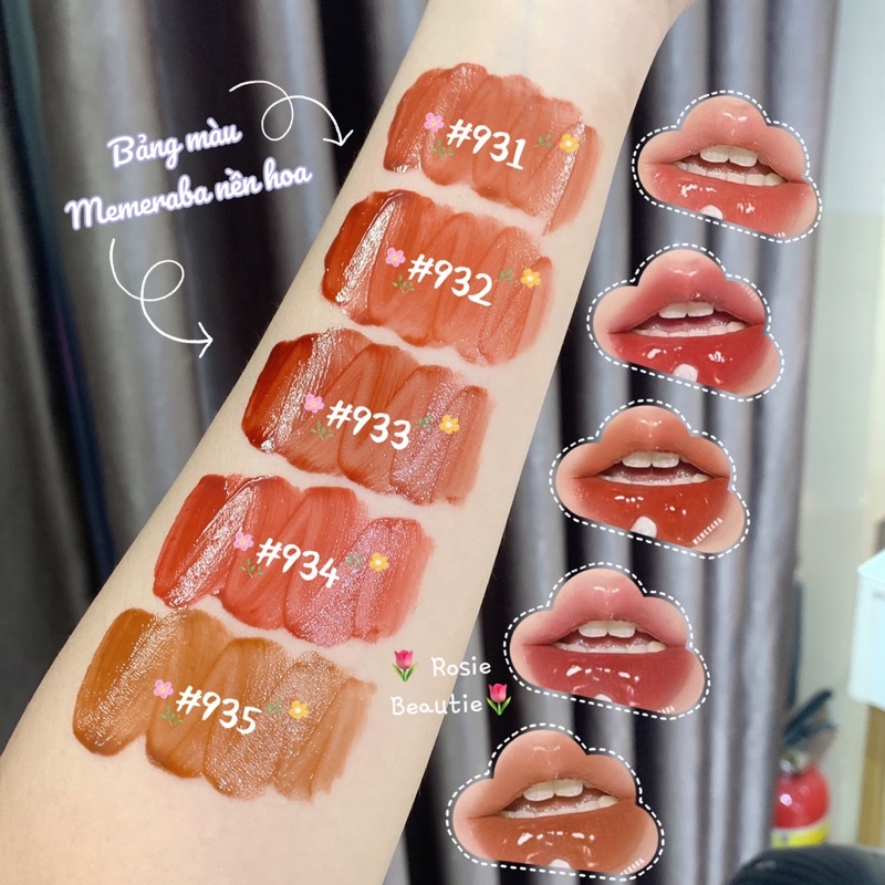 SON TINT BÓNG LÌ VỎ TRONG NỀN HOA NÀNG THƠ