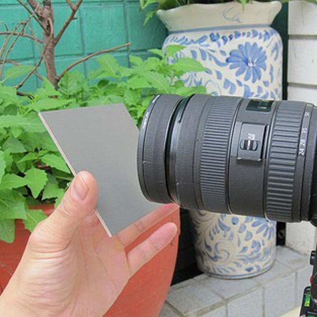3 In 1 Digital White Black Grey Balance Cards Set 18% Gray Exposure Card1021