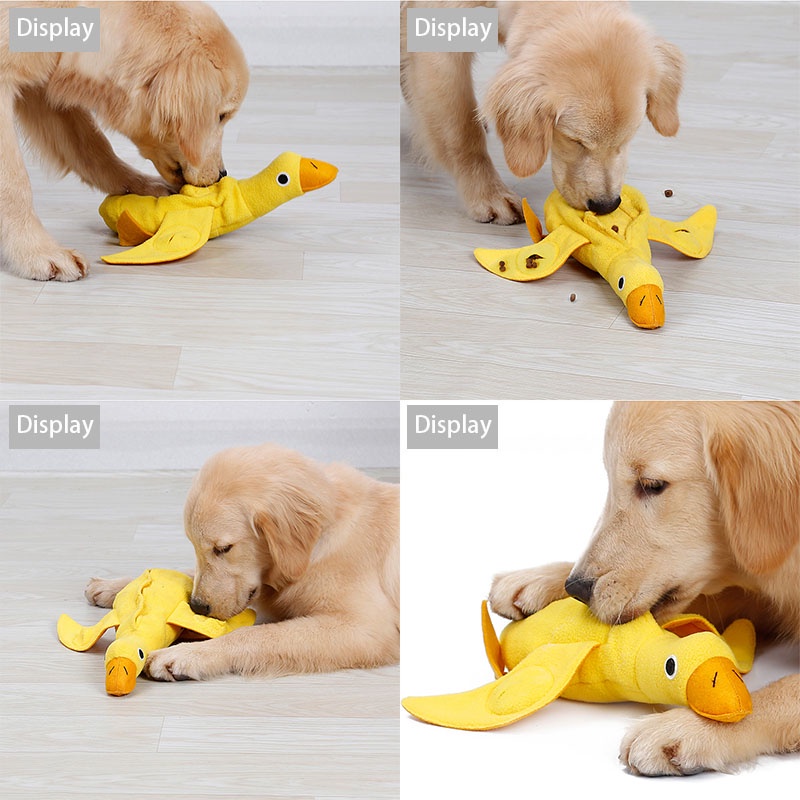 HamshMoc Đồ Chơi Nhồi Bông Mềm Mại Phát Ra Âm Thanh 15 Độ Dùng Huấn Luyện Cún Cưng