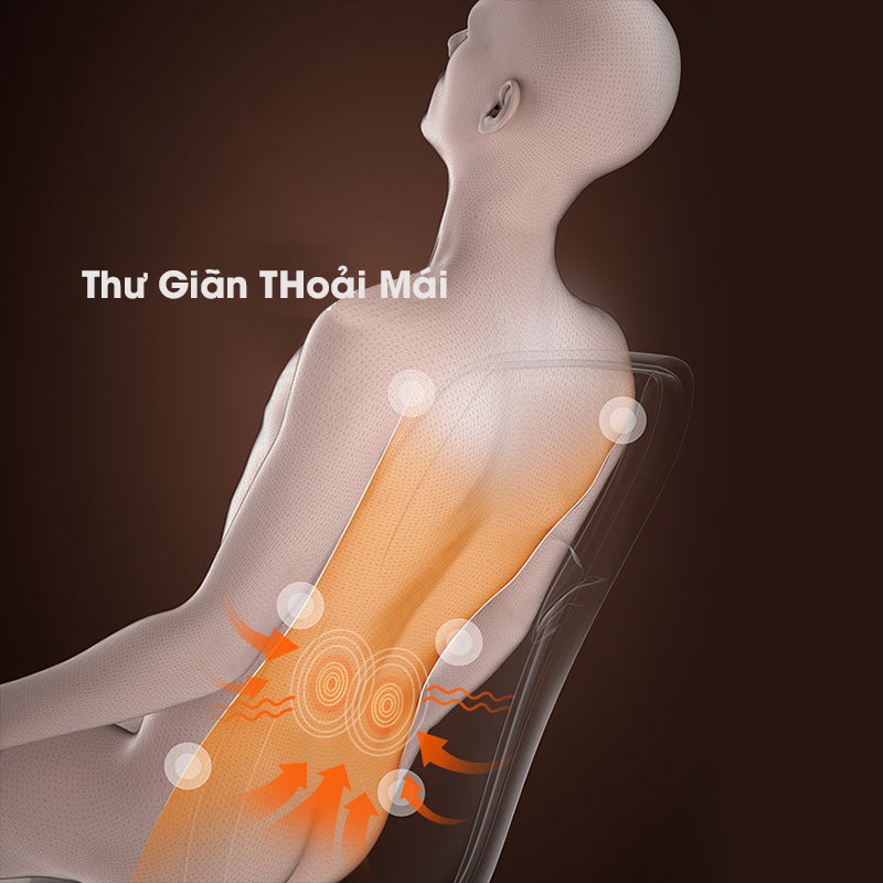 Đệm sưởi ấm ghế ô tô có chức năng massage, tấm lót sưởi ấm giúp lưu thông khí huyết giảm đau mỏi làm nóng nhanh | BigBuy360 - bigbuy360.vn