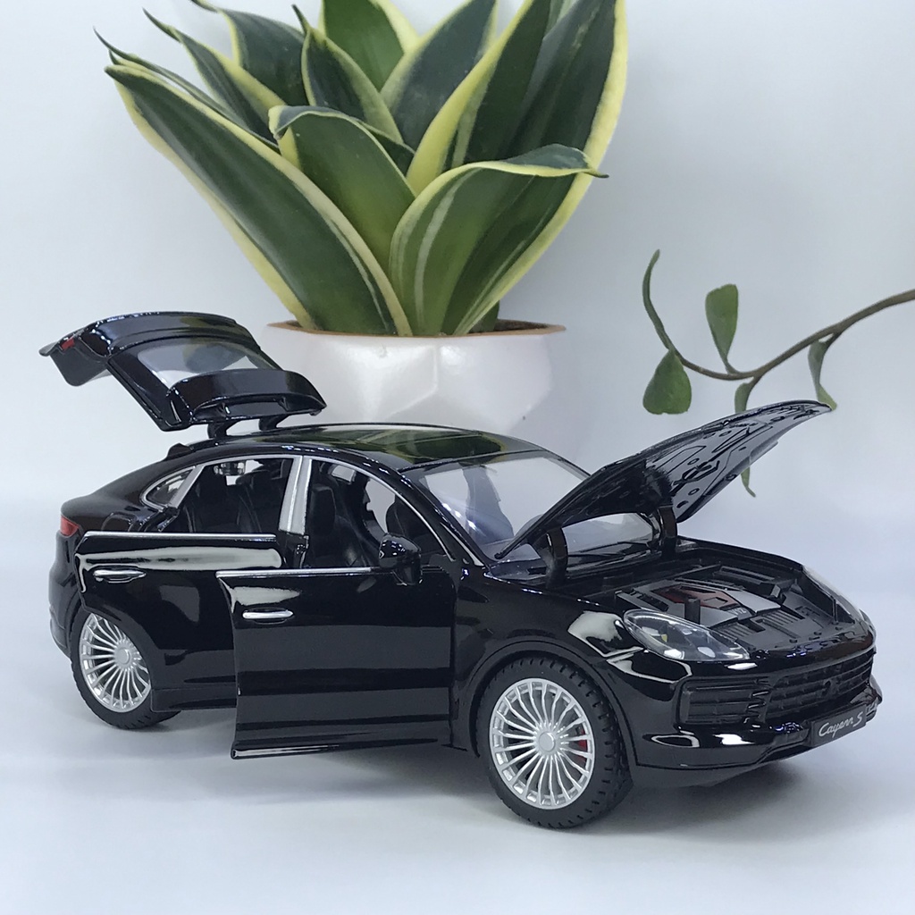 Mô hình xe ô tô Porsche Cayenne S tỷ lệ 1:24 mẫu xe quý tộc mới nhất