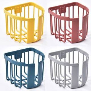 Giỏ đựng khăn giấy vệ sinh treo tường, di động và bám chắc, thông gió, chống ẩm, chống ăn mòn, độ bền cao khogiasi.247