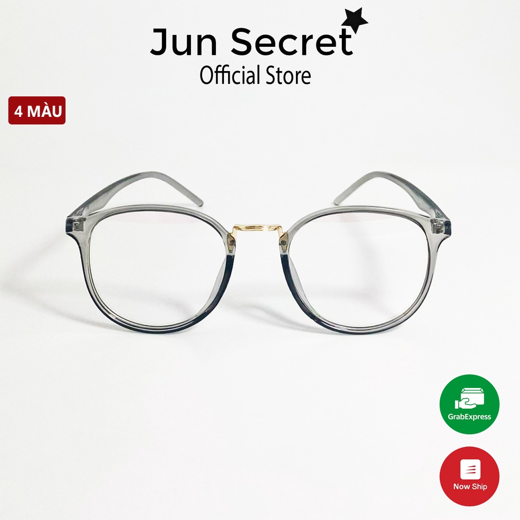Gọng kính mắt nam nữ Jun Secret gọng nhựa dẻo mắt tròn form ôm mặt JS20A09