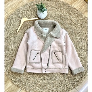 Áo khoác da lộn, khoác lông cừu 2hand