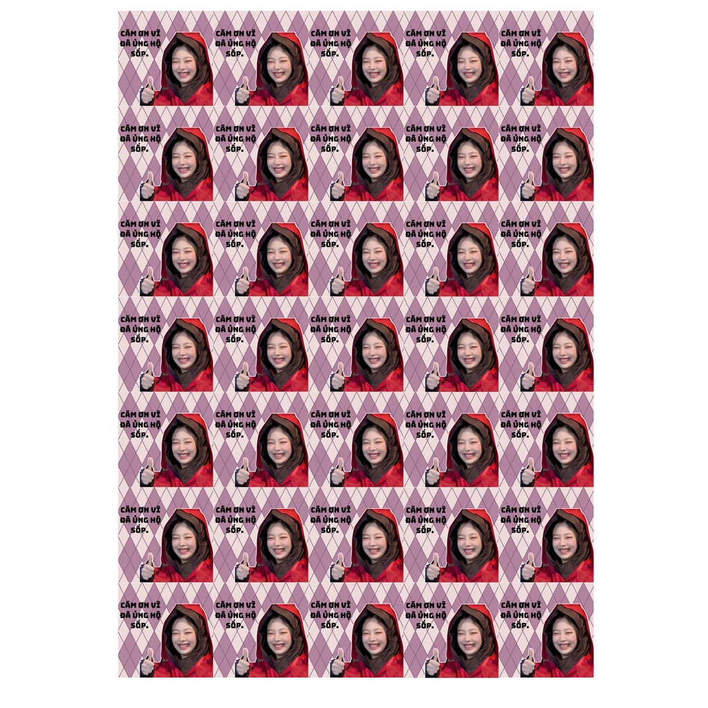 Sticker niêm phong BlackPink [cắt sẵn]