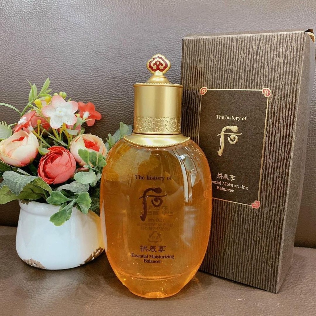 Nước hoa hồng Whoo vàng Whoo Essential Moisturizing Balancer 150ml