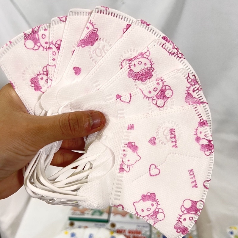 Khẩu trang 5D mask trẻ em Duy Quân [ cho trẻ từ 8m-5tuổi ]