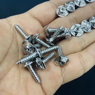 Ốc Salaya inox 5li xoắn gắn pô e, lọc gió mẫu ngôi sao (giá 1 con)