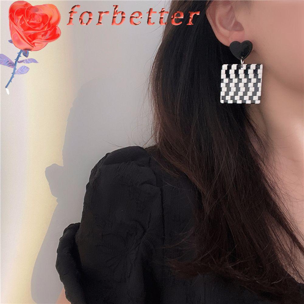 Khuyên Tai Dáng Dài Họa Tiết Mặt Cười Phong Cách Hàn Quốc Cổ Điển Thanh Lịch Cho Nữ