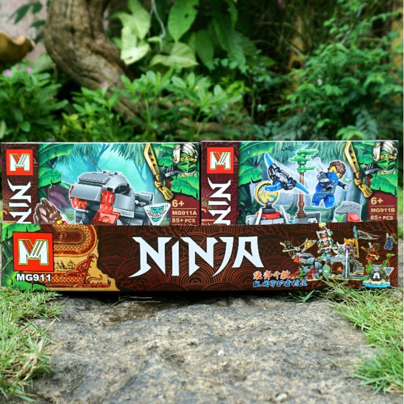 4 hộp lắp ráp MG 911 Ninja Season 14 | MG911
